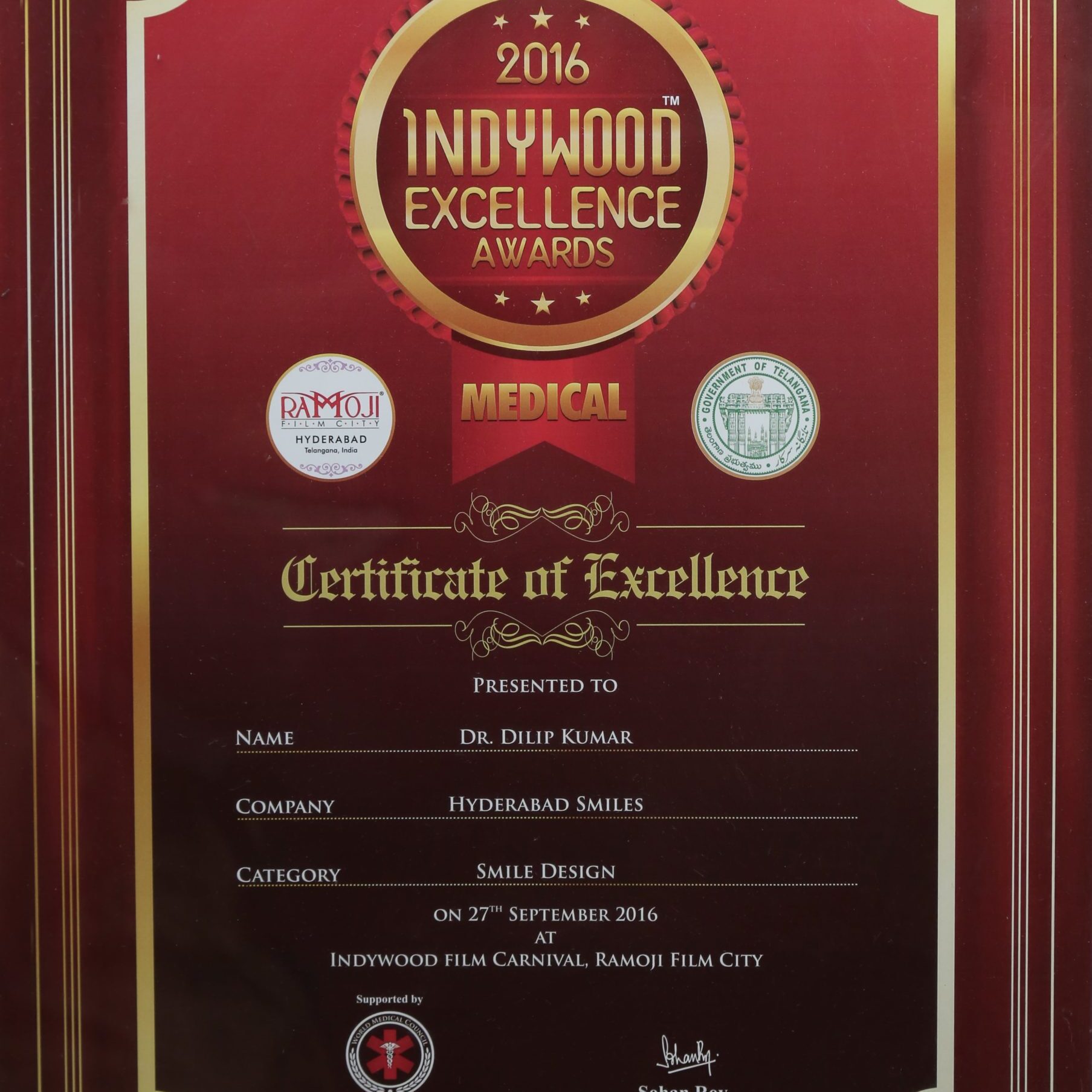 indywood-excellence-award